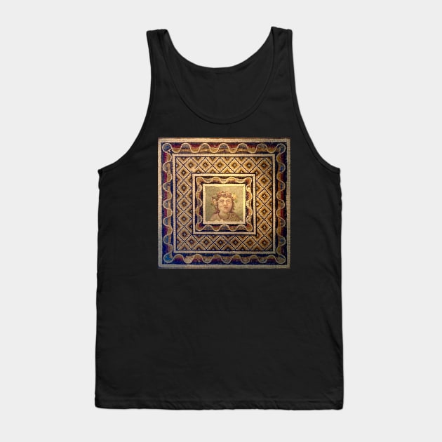 Young Dionysos Tank Top by Mosaicblues